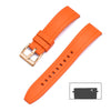 Premium Grade Vulcanized Rubber Watch Strap - StrapMeister
