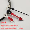 Custom watch hands for nh35/nh35