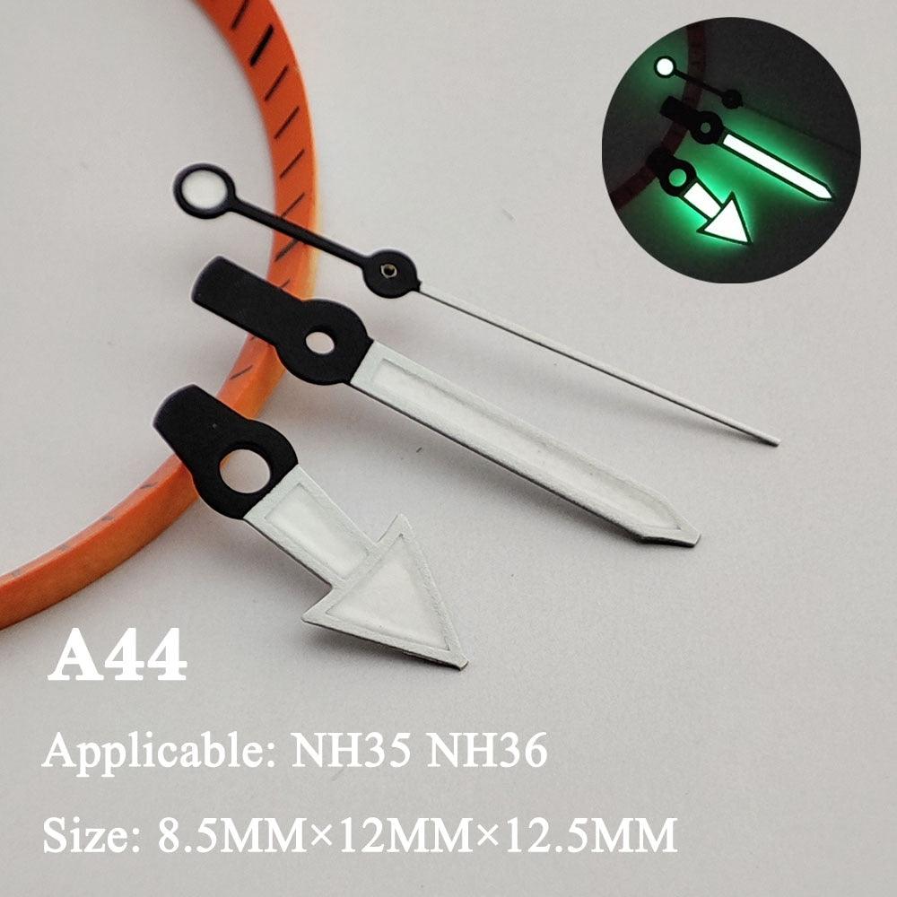 Custom watch hands for nh35/nh35