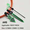 Custom watch hands for nh35/nh35