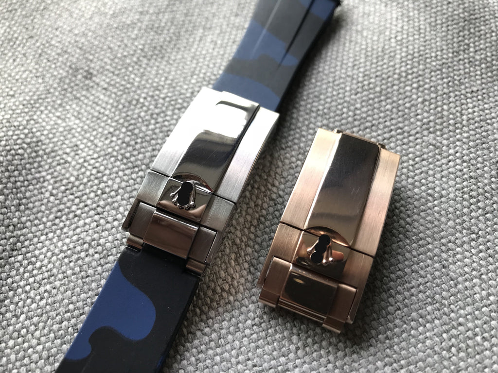 Stainless Steel Deployment Clasp for Rolex - StrapMeister