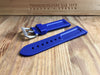Blue Panerai rubber strap-Strapmeister - StrapMeister