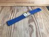 Breitling blue rubber strap - StrapMeister