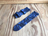 Quality Blue camouflage rubber strap for Panerai-Strapmeister - StrapMeister