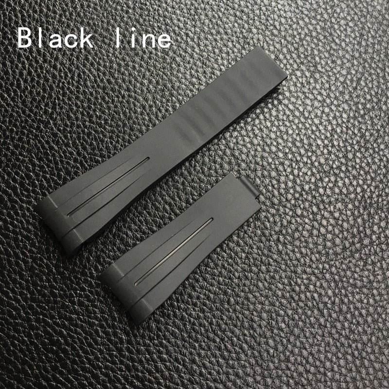 Rolex Custom design rubber strap. - StrapMeister