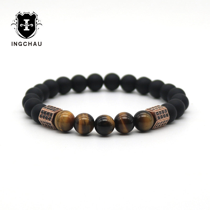 Gold Plated Cubic Zirconia Pulseira - StrapMeister