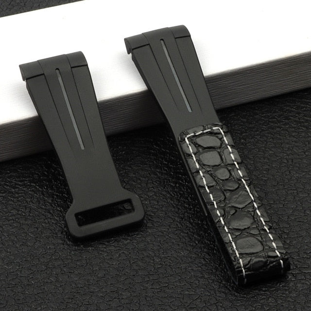 Strapmeister Rolex Velcro Rubber strap. - StrapMeister