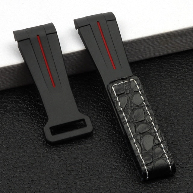 Strapmeister Rolex Velcro Rubber strap. - StrapMeister