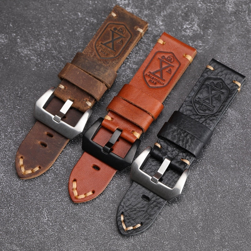 Flottiglia Mas(frogman Unit) leather Strap . - StrapMeister