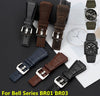 Bell & Ross style Leather calf strap - StrapMeister