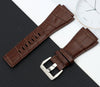 Brown Bell & Ross style Leather calf strap - StrapMeister
