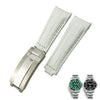Leather Straps for Rolex Watches-white