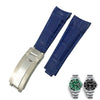 Leather Straps for Rolex Watches-light blue