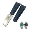 Leather Straps for Rolex Watches-blue
