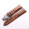 Quality Genuine Leather Strap with deployment clasp-free shipping - StrapMeister