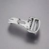 Silver Cartier Tank folding clasps-strapmeister - StrapMeister