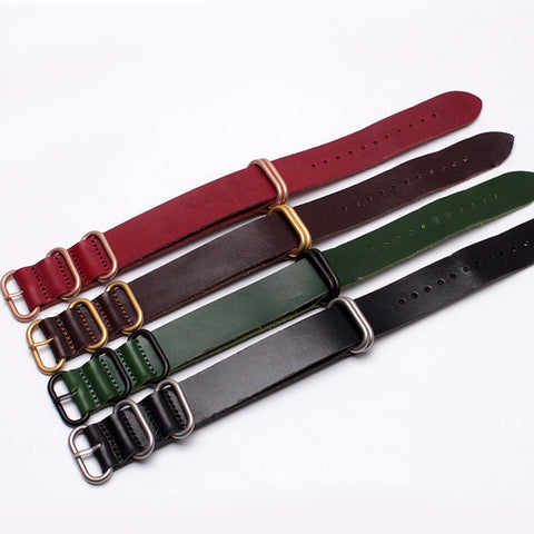 Quality Zulu strap in 4 awesome colors - StrapMeister