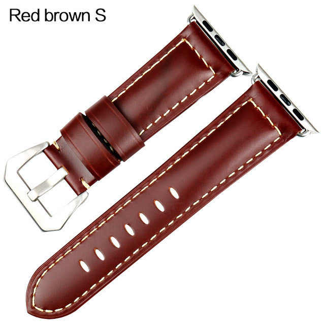 Apple watch Vintage style leather strap(limited numbers) - StrapMeister