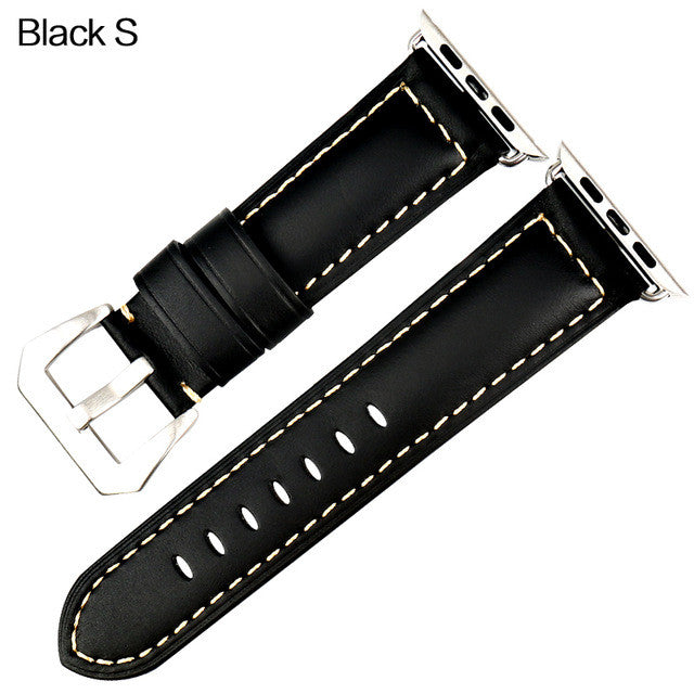 Apple watch Vintage style leather strap(limited numbers) - StrapMeister