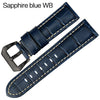 Panerai Crocodile Grained calf leather strap. - StrapMeister