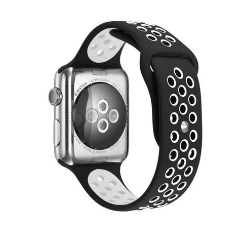 38/42mm Silicon Rubber Strap for Apple Watch - StrapMeister