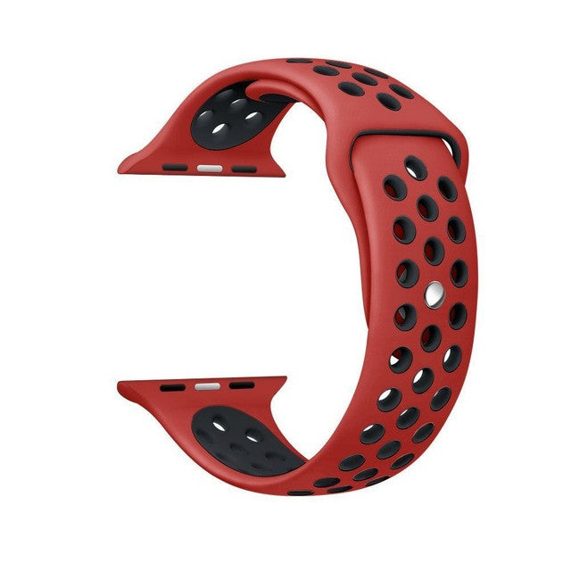 38/42mm Silicon Rubber Strap for Apple Watch - StrapMeister