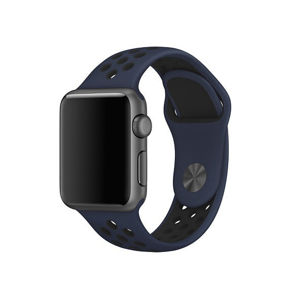 38/42mm Silicon Rubber Strap for Apple Watch - StrapMeister
