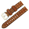 Baseball glove style Panerai strap - StrapMeister