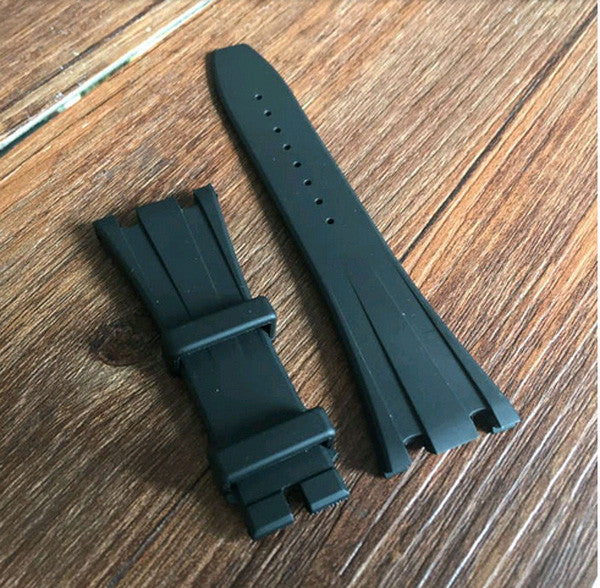 Cheap Audemars piguet rubber strap for folding clasps-free shipping - StrapMeister