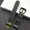 Graham 24mm Rubber strap - StrapMeister