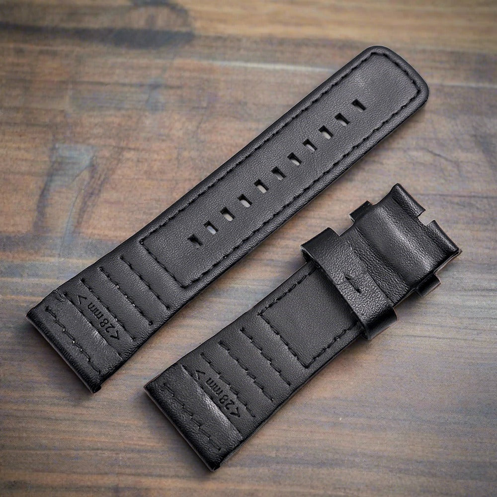 28mm Leather watch strap for SevenFriday