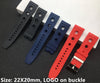 22mm Rubber strap Breitling - StrapMeister