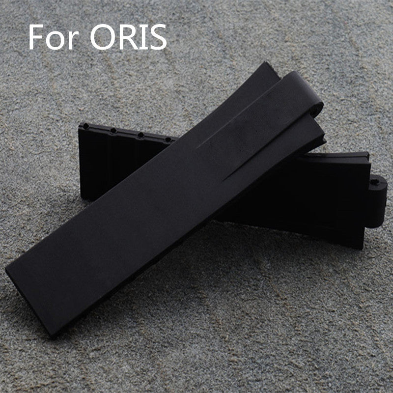 24mm(*11mm ) Oris replacement rubber strap - StrapMeister