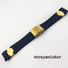 Ulysse Nardin replacement 22x12mm rubber strap - StrapMeister