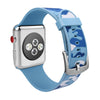 Apple watch camo rubber strap - StrapMeister