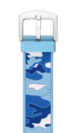 Apple watch camo rubber strap - StrapMeister