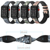 Apple watch leather strap with silicone base. - StrapMeister