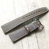 22MM Dark Brown Retro Strap For IWC - StrapMeister