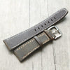 22MM Dark Brown Retro Strap For IWC - StrapMeister