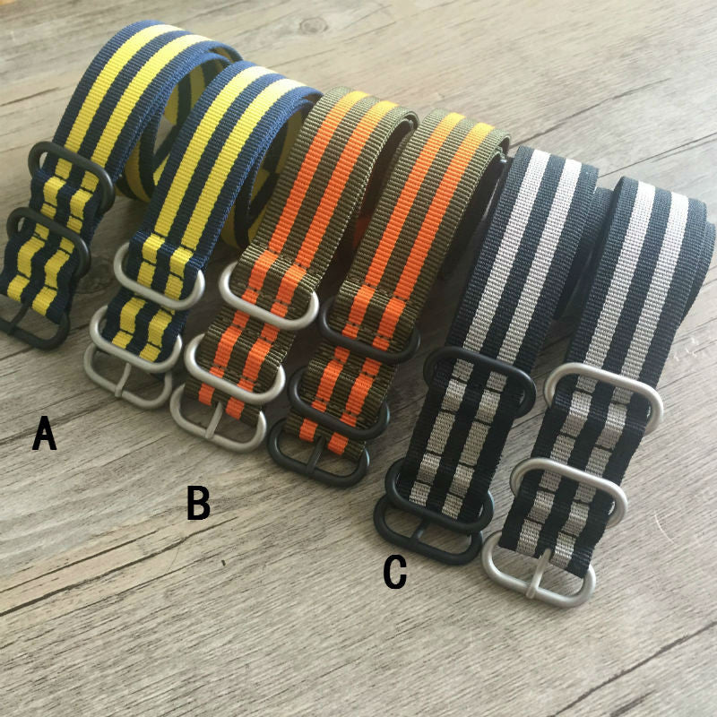 Double stripe Zulu strap - StrapMeister
